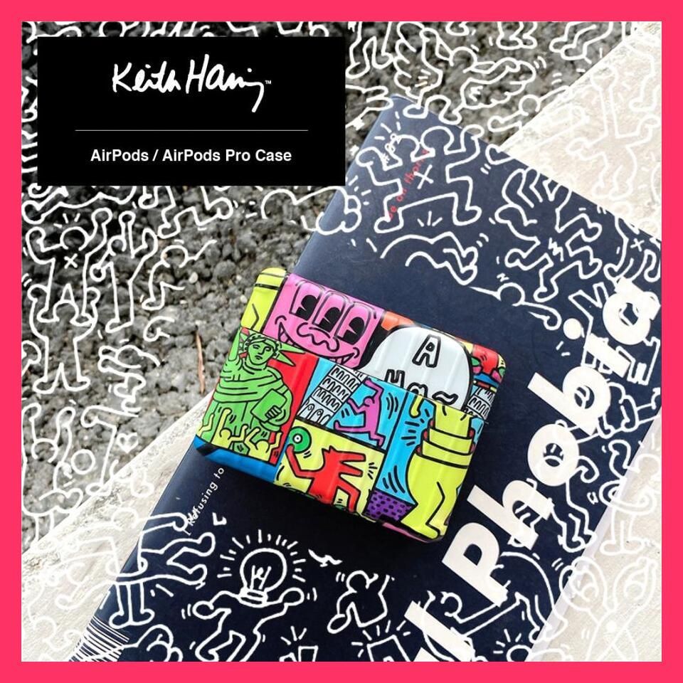 ☆売れ筋☆ Keith Haring キースヘリング AirPods AirPods Pro ケース エアポッズ プロ カバー ワイヤレス イヤホン  ヘッドホン iPhone - メルカリ