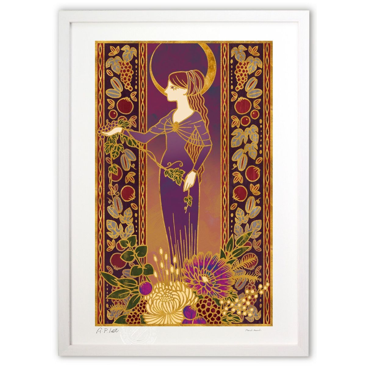 絵画 富士山 赤富士 立体絵 開運 金運 風水 美峰 特大 額付 【楽天市場