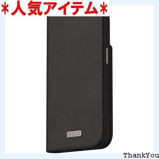 moshi Overture for iPhone MagSafeにも対応した着脱式スリムウォレットケース iPhone 15用 Midnight Black 1032