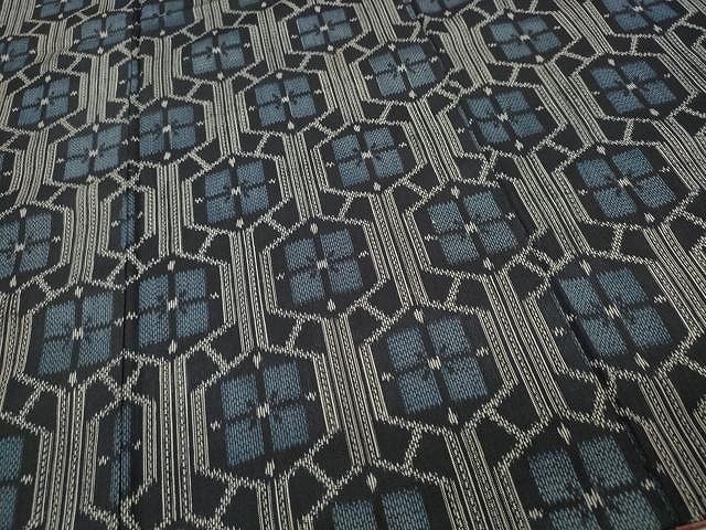 平和屋着物□上質な紬 吉祥文 正絹 逸品 CAAU0814yk