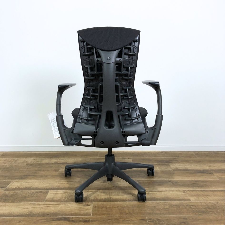 ハーマンミラー エンボディチェア Embody Chair BLACK - メルカリ