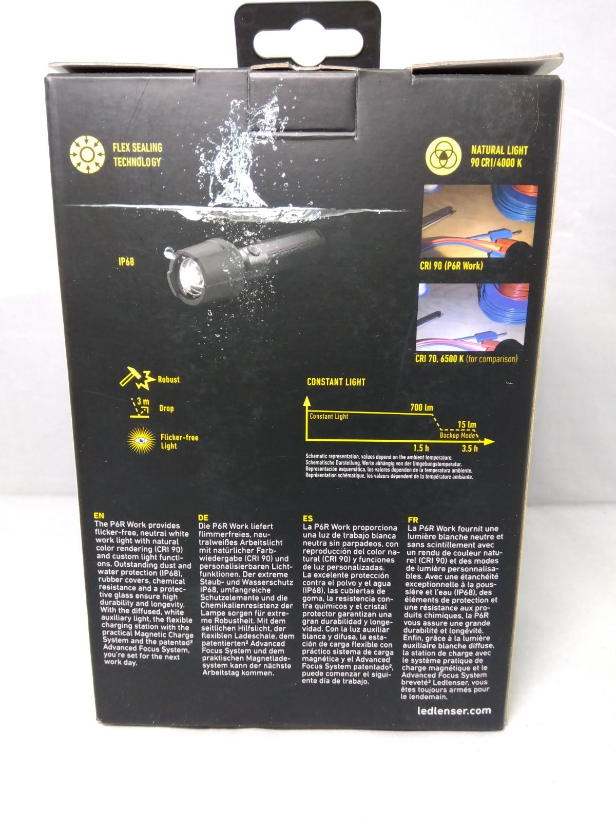 引取優先 レッドレンザー LED LENSER Pシリーズ P6R Work 502186 懐中電灯 12650円