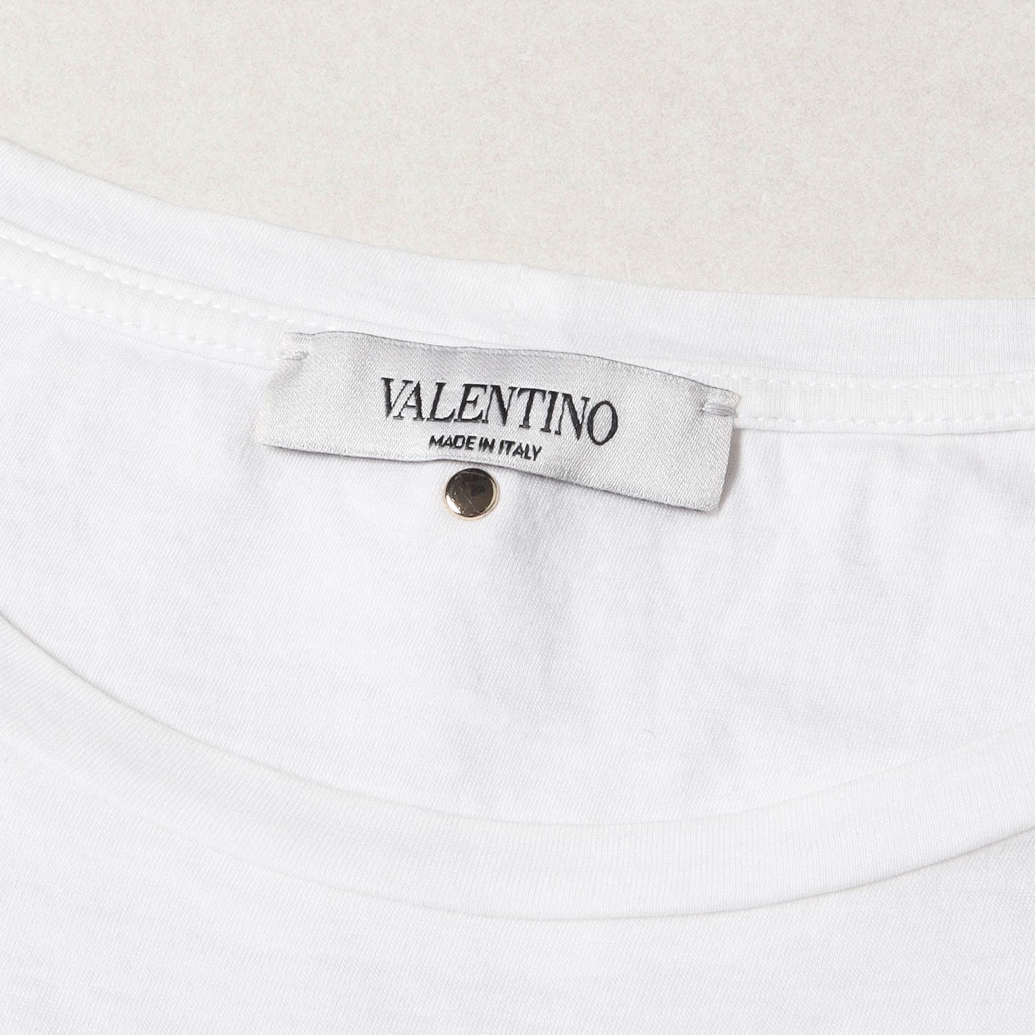 VALENTINO ヴァレンティノ Tシャツ サイズ:L バックスタッズ ポケット ...