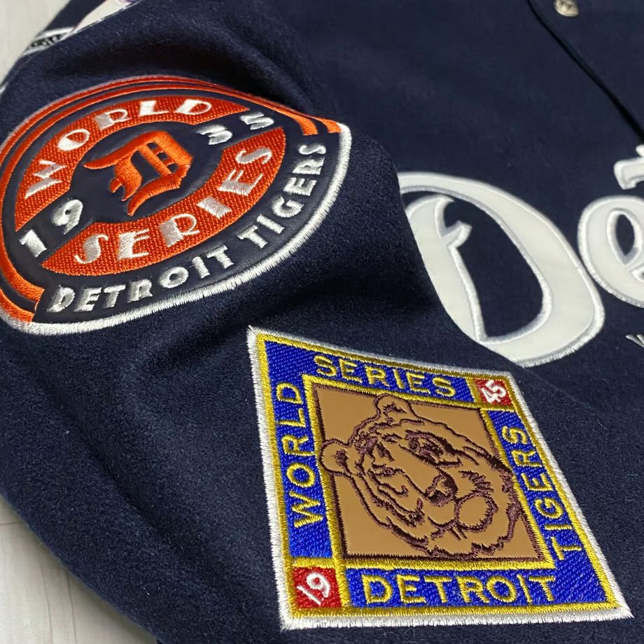 MLB公式 JHデザイン デトロイトタイガース リバーシブル スタジャン MLB公式 JHデザイン Tigers デトロイト タイガース 限定