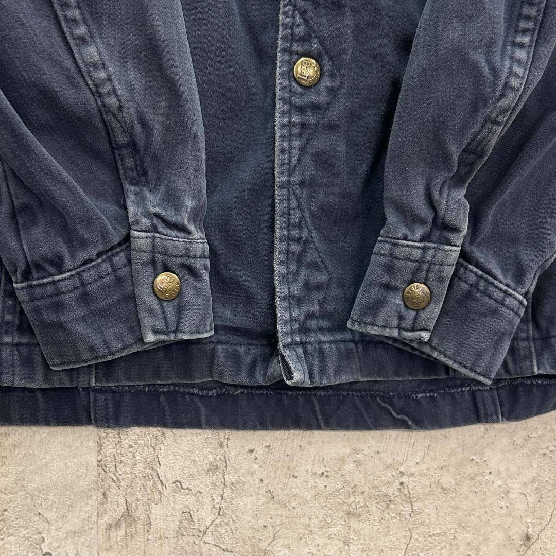 70s Lee モールスキンジャケット 101 type 古着 ネイビー - メルカリ