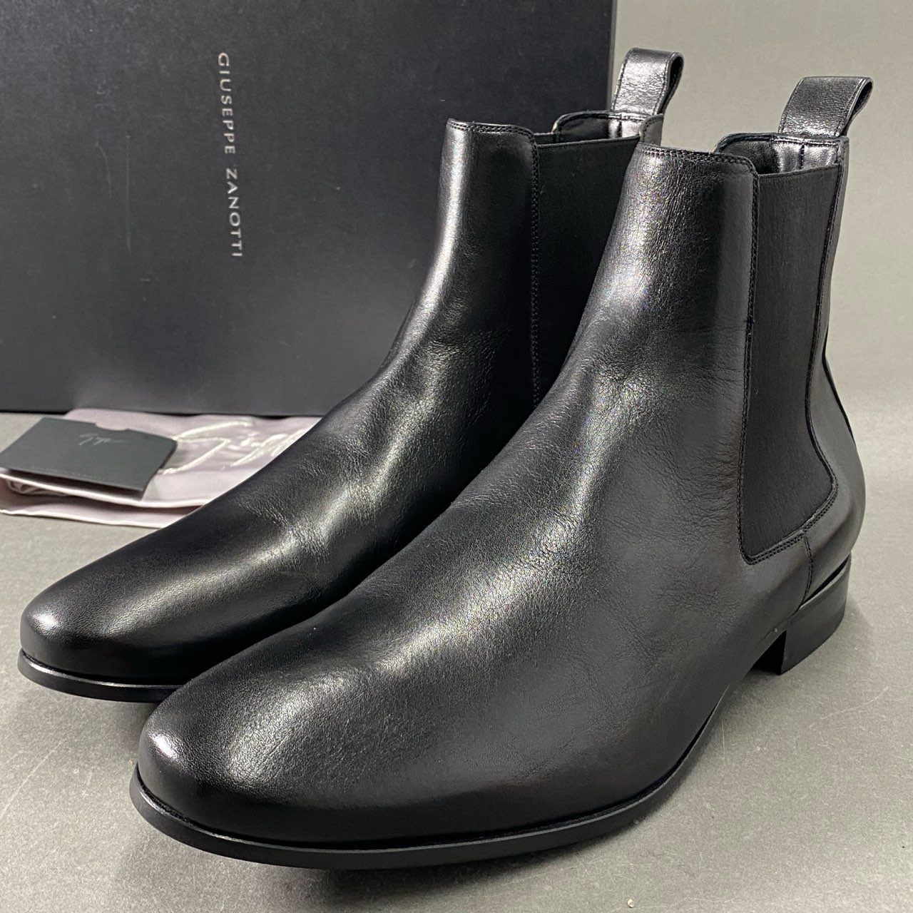 ジュゼッペザノッティ　38ハーフ　エンジニアブーツ　黒 ジュゼッペザノッティ 38ハーフ エンジニアブーツ 黒 ジュゼッペ