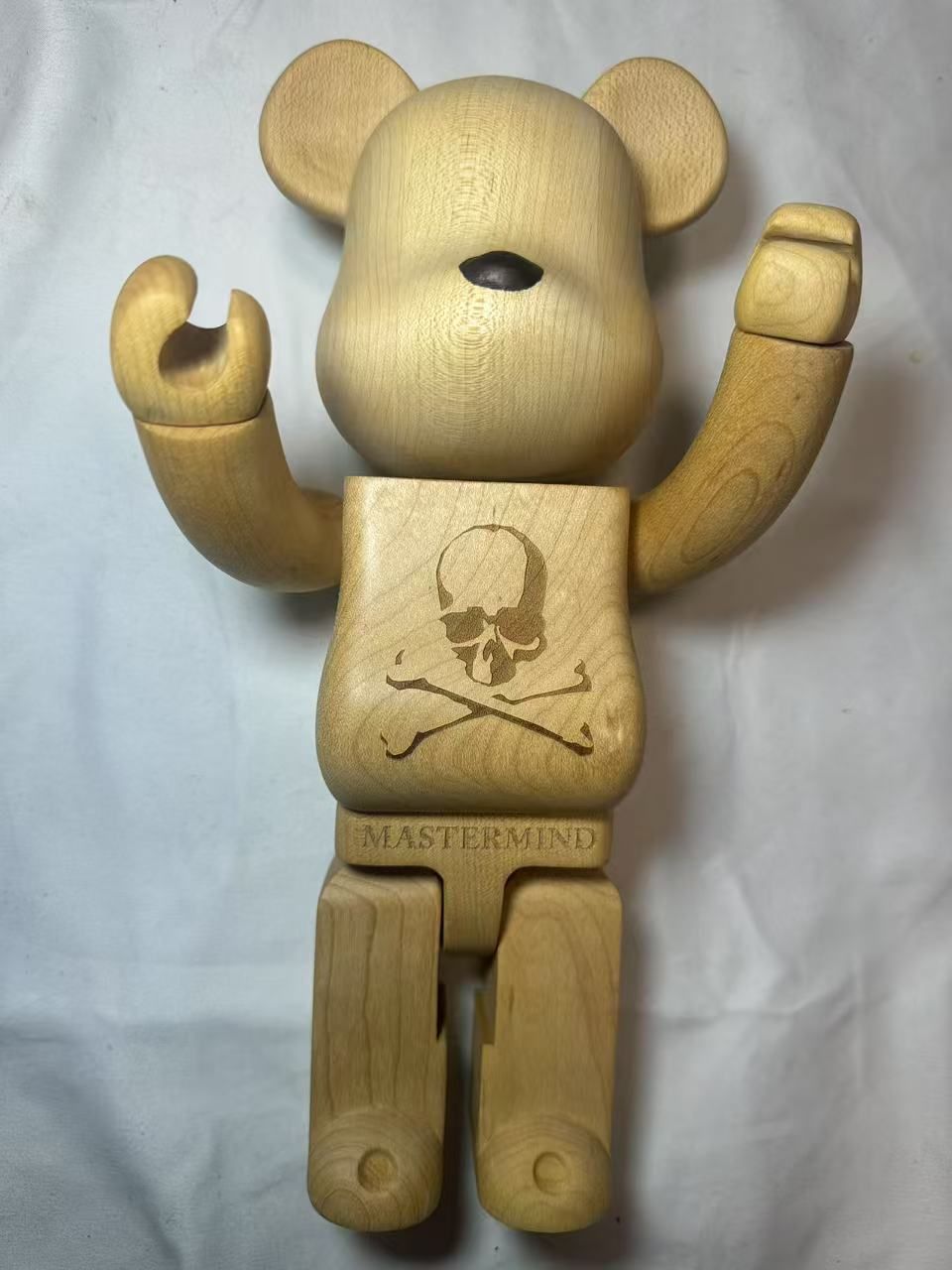 MEDICOM TOY - BE@RBRICK カリモク mastermind JAPAN メープル杢 medicom-toy-taps-mastermind-
