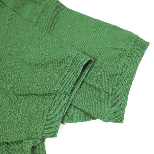 良品 日本製 LACOSTE L1212 3 ポロシャツ グリーン 鹿子 定番 良品 日本製 LACOSTE L1212 3 ポロシャツ グリーン 鹿子 定番