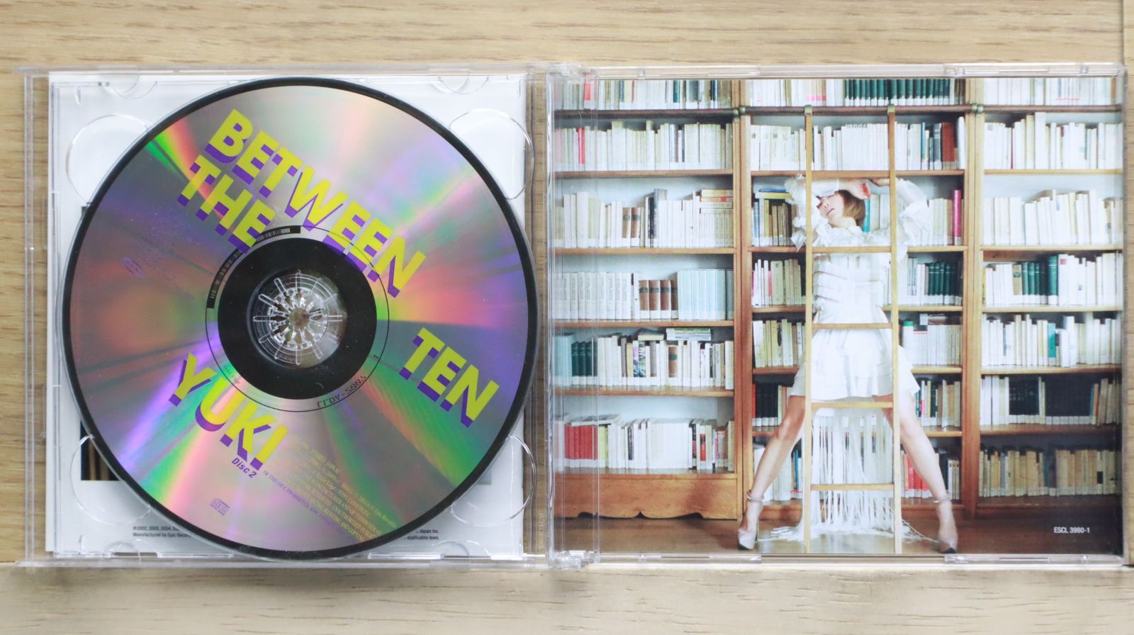 国内盤CD☆ユキ/YUKI□ BETWEEN THE TEN(初回生産限定盤