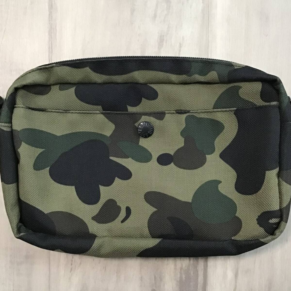 BAPE × Cordura ショルダーバッグ 1st camo green a bathing ape 