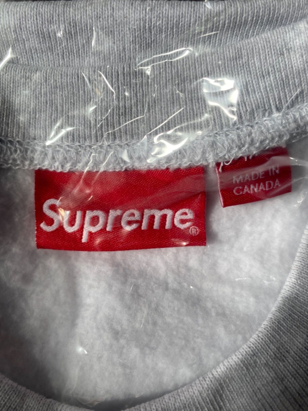 １８ＦＷ☆Supreme Box Logo Crewneck Ash Grey☆ - メルカリ