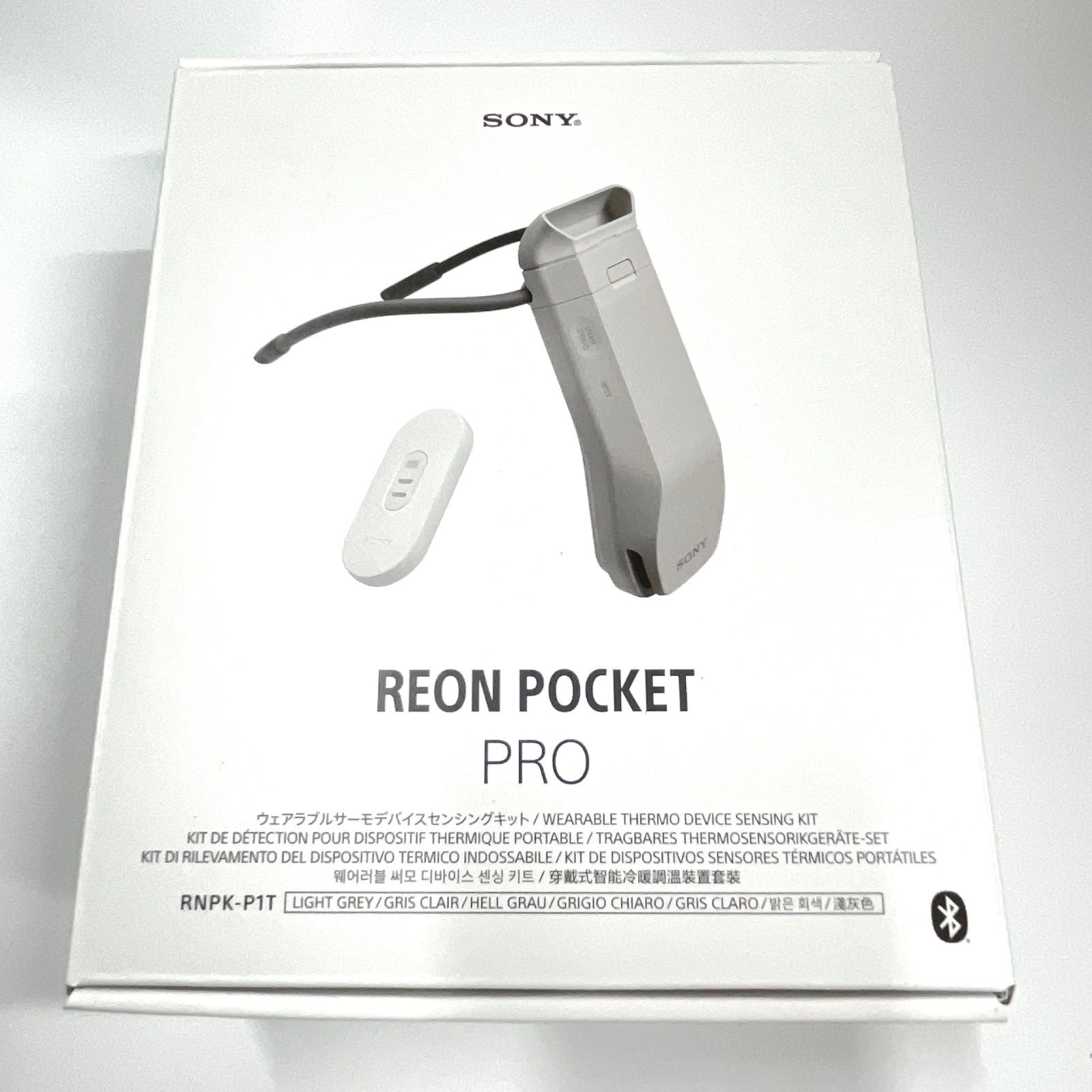 SONYソニー REON POCKET PROウェアラブルサーモデバイスセンシングキット RNPK-P1T Bランク 430