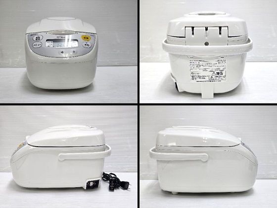 【中古品】TIGER タイガー マイコン炊飯ジャー 5.5合炊 JBH-G1 2023年製 タイガー（TIGER） マイコン炊飯器 炊きたて 5.5合炊き ホワイトJBH