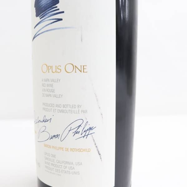 OPUS ONE（オーパスワン）2018 14％ 750ml ※ラベル汚れ N23F200016