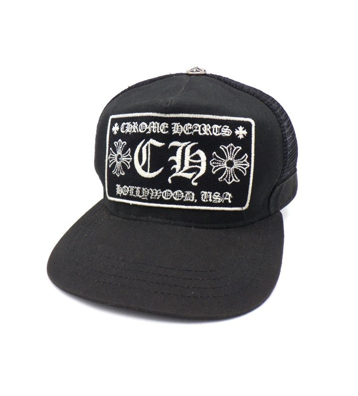 クロムハーツ CHROME HEARTS CH TRUCKER CAP CH 刺繍 ワッペン トラッカー キャップ 44785
