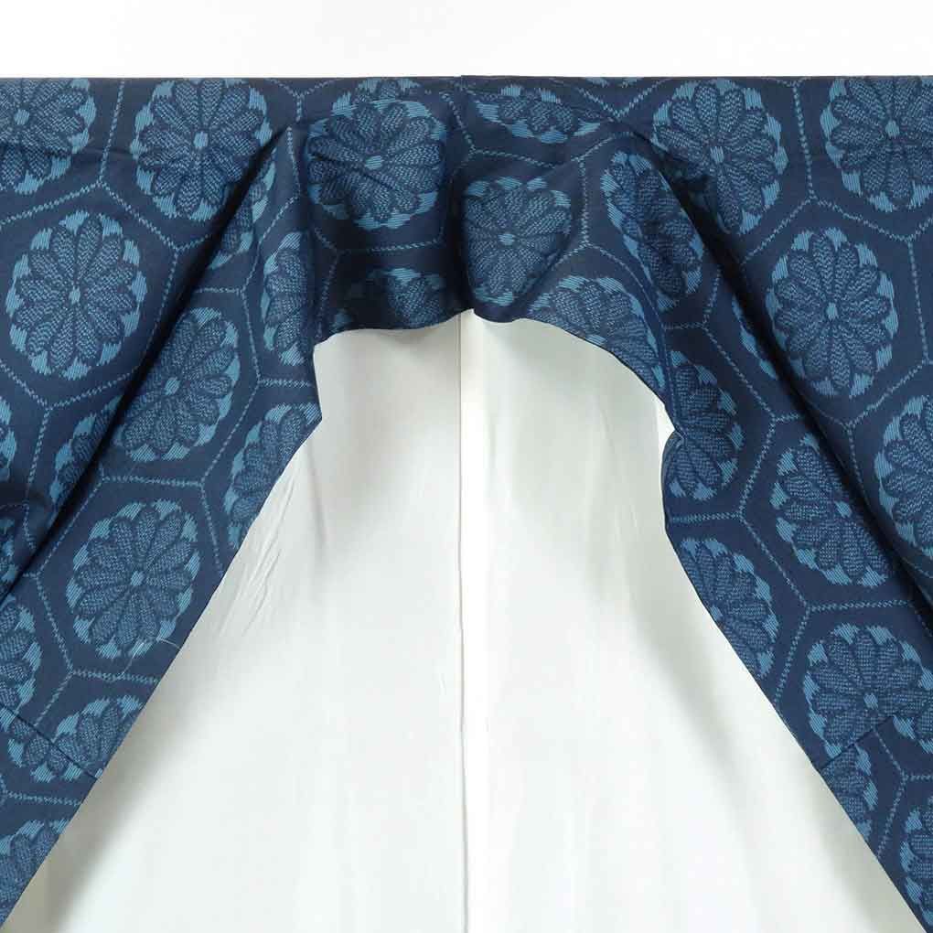 紬 身丈158cm 裄65cm 前幅23.5cm 後幅28.5cm 袖丈48cm 袷仕立 正絹