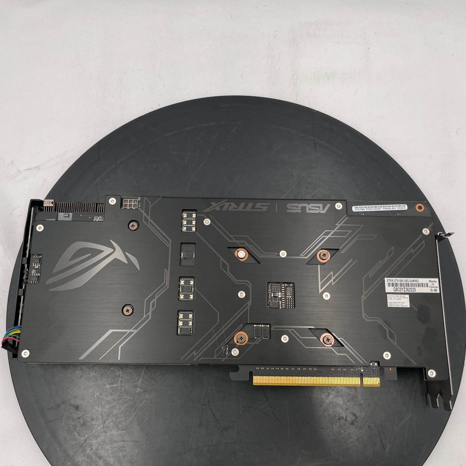 動作 済み ASUS STRIX-GTX1060-O6G-GAMING - RM483