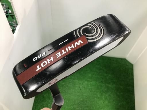 全国送料無料! オデッセイ WHITE HOT PRO 1 2.0 ブラック 33インチ パター PT スチール フレックスその他 メンズ 男性用 右利き 右用 Dランク ゴルフクラブ 激安で季節を先取り。