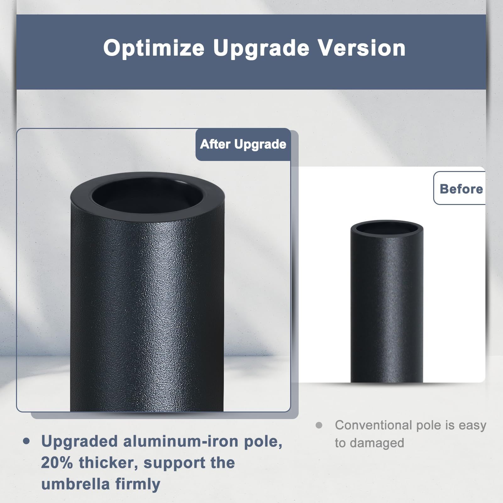 ハンギングパラソル 吊り下げ式