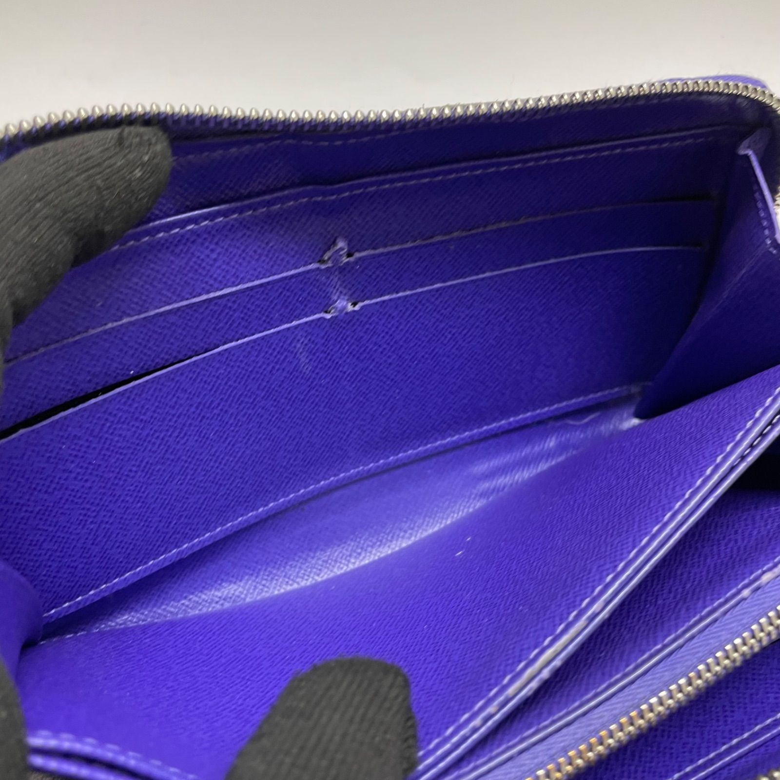 ルイヴィトン 長財布 エピ ジッピーウォレット 紫 パープル ルイヴィトン 長財布 エピ ジッピーウォレット 紫 パープル