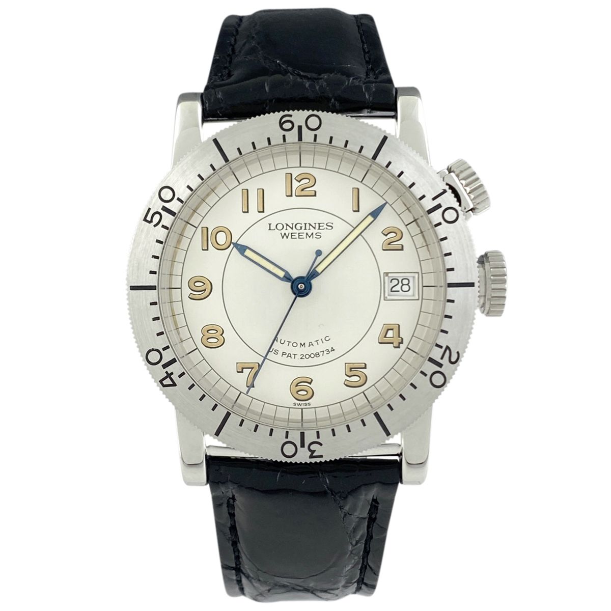 ロンジン LONGINES ウィームス 3000本限定 L2.608.4 腕時計 SS ロンジン LONGINES ウィームス 3000本限定 L2.608.4 腕時計 SS