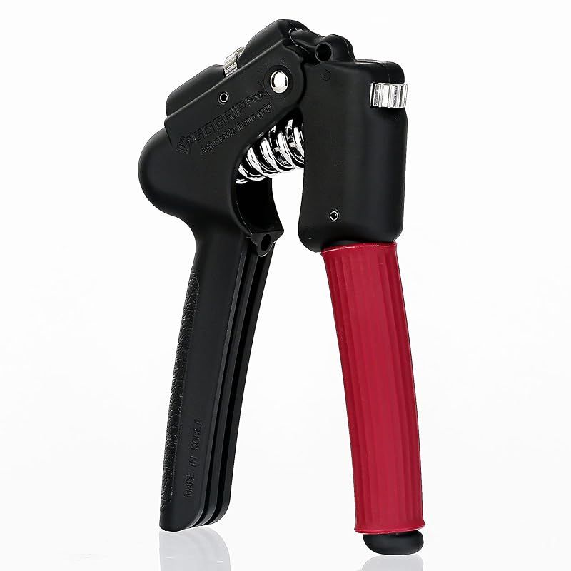 GD ハンドグリップ 握る器具 筋トレ 握力トレーニング 握力 負荷調整式 ハンドグリッパー ストレス解消 リハビリ器具 テニス 野球 握力強化訓練 男女兼用 負荷 (4. PRO(13~45kg))
