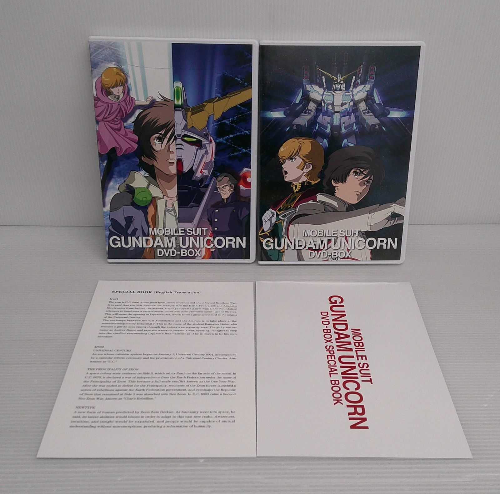 開封品】機動戦士ガンダムUC DVD-BOX (実物大ユニコーンガンダム立像