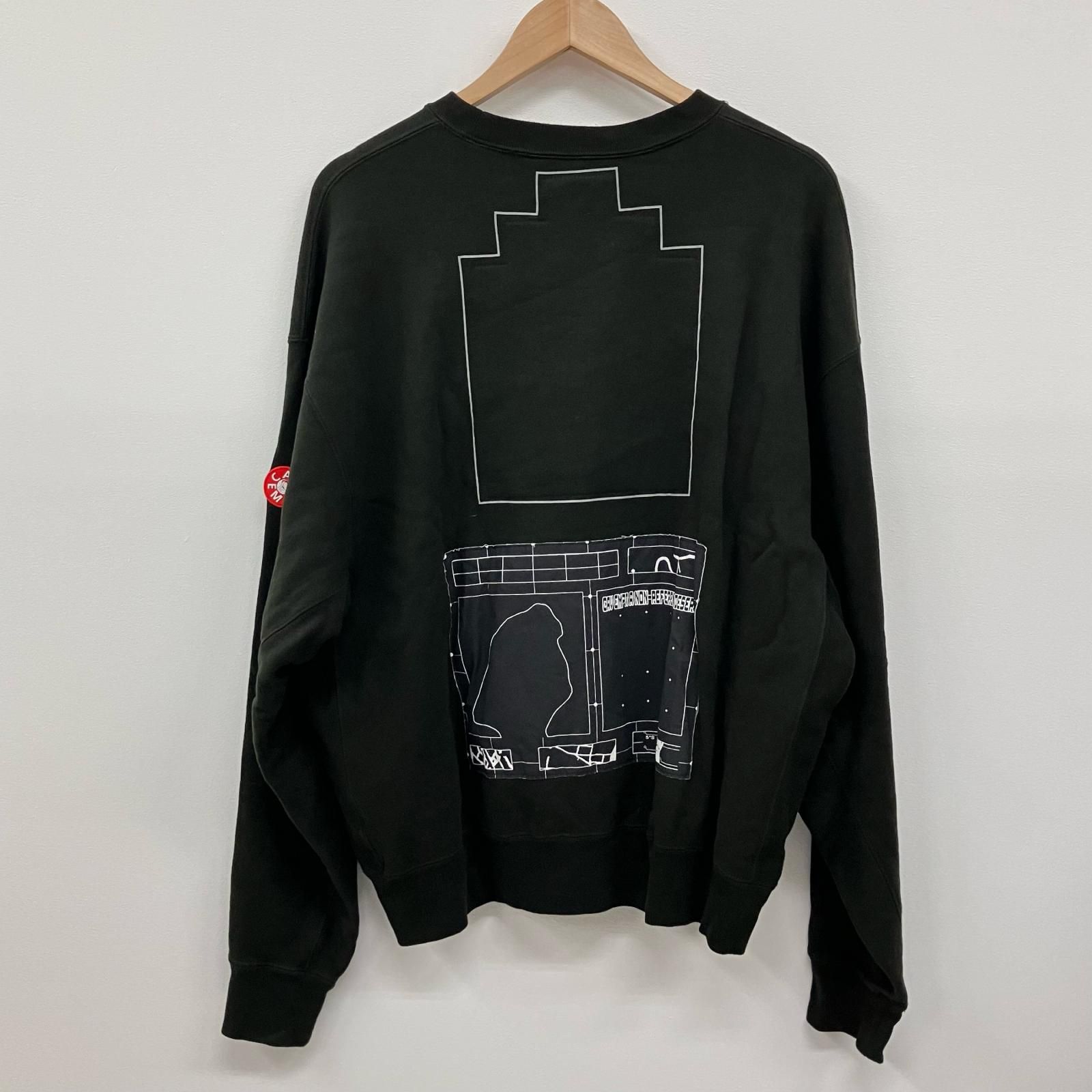 イオン広店 C.E シーイー スウェット FK Sheet10 CREW NECK CES23CS01 ブラック サイズ L 103