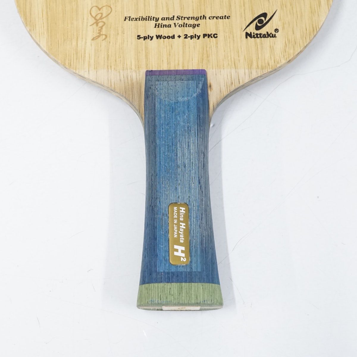 美品］早田ひな H2 ラバー新品 卓球ラケット ニッタク シェークハンド