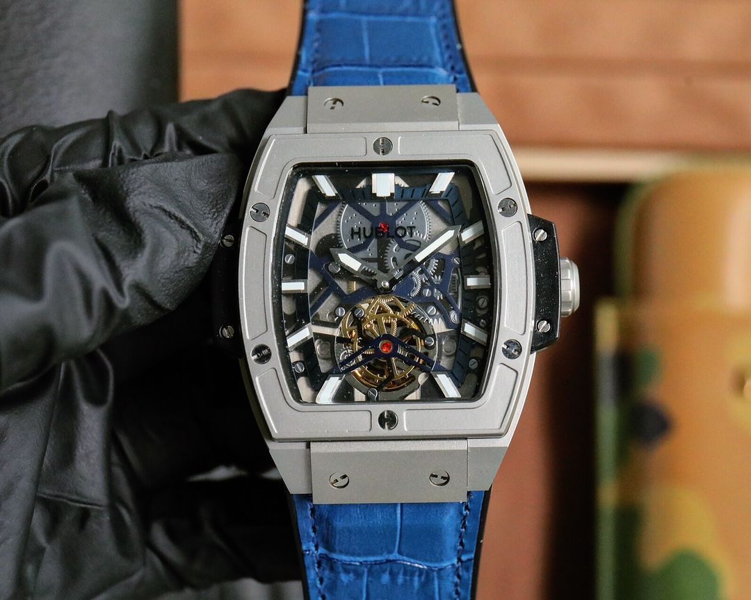 Hublot] メンズフライングトゥールビヨン ウォッチ - 専用ケース