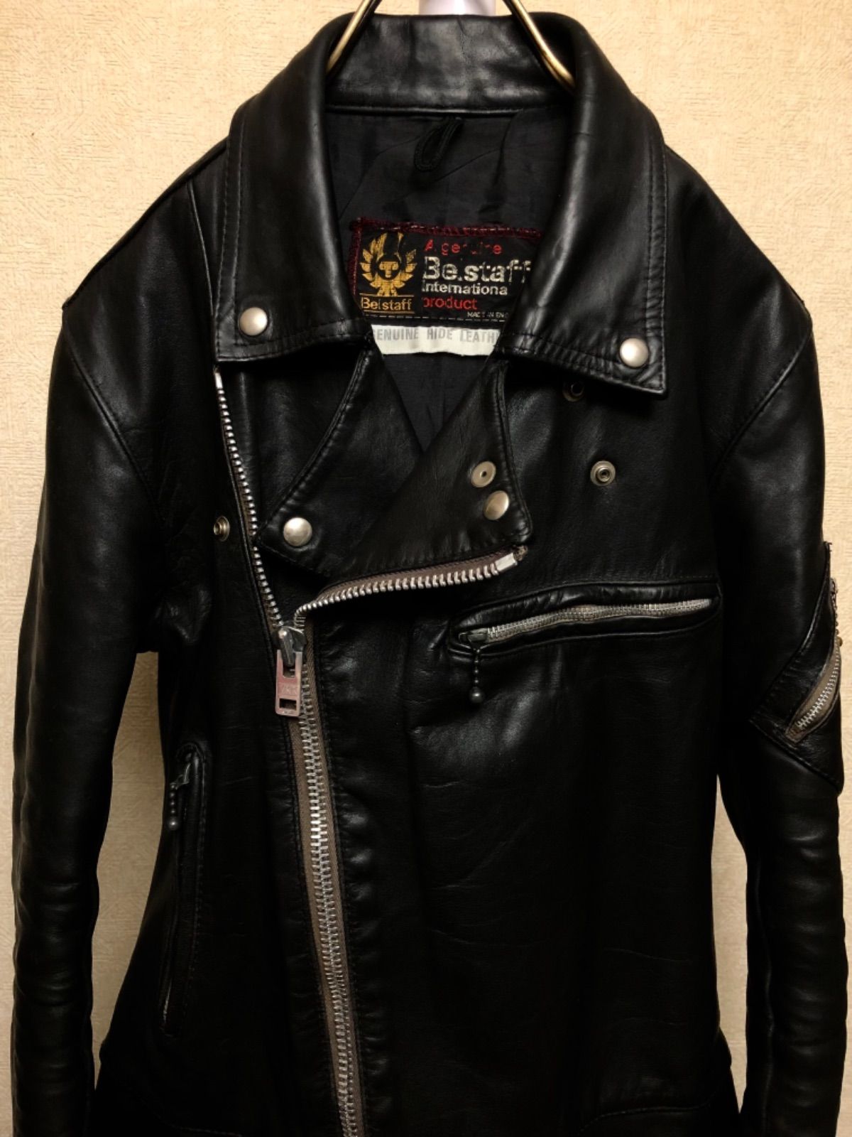 70-80,sヴィンテージBelstaff 激レアモデルパンクスライダース - メルカリ