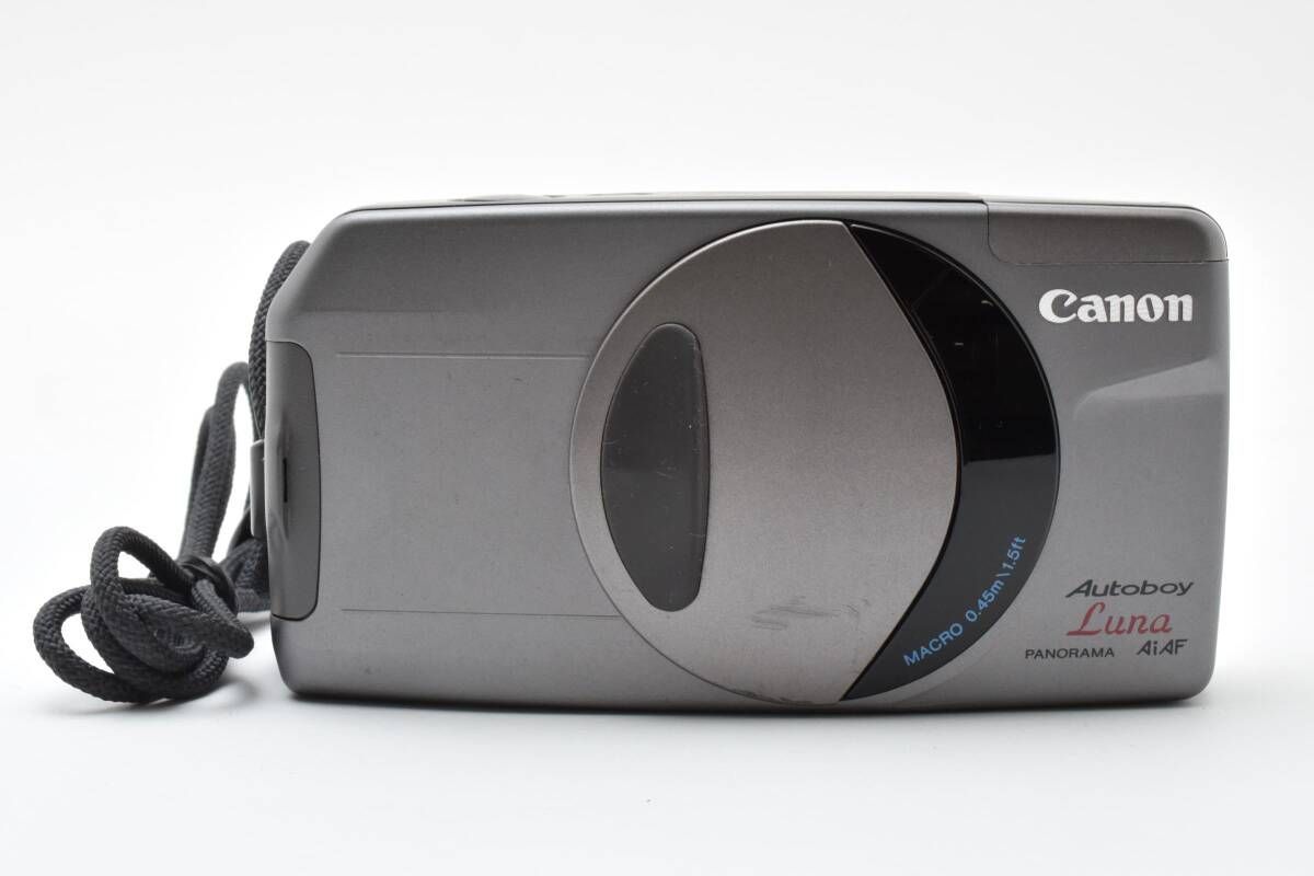 Canon Autoboy Luna コンパクト フィルムカメラ オートボーイ 写真にメッセージを入れられるフィルムカメラ Canon オート