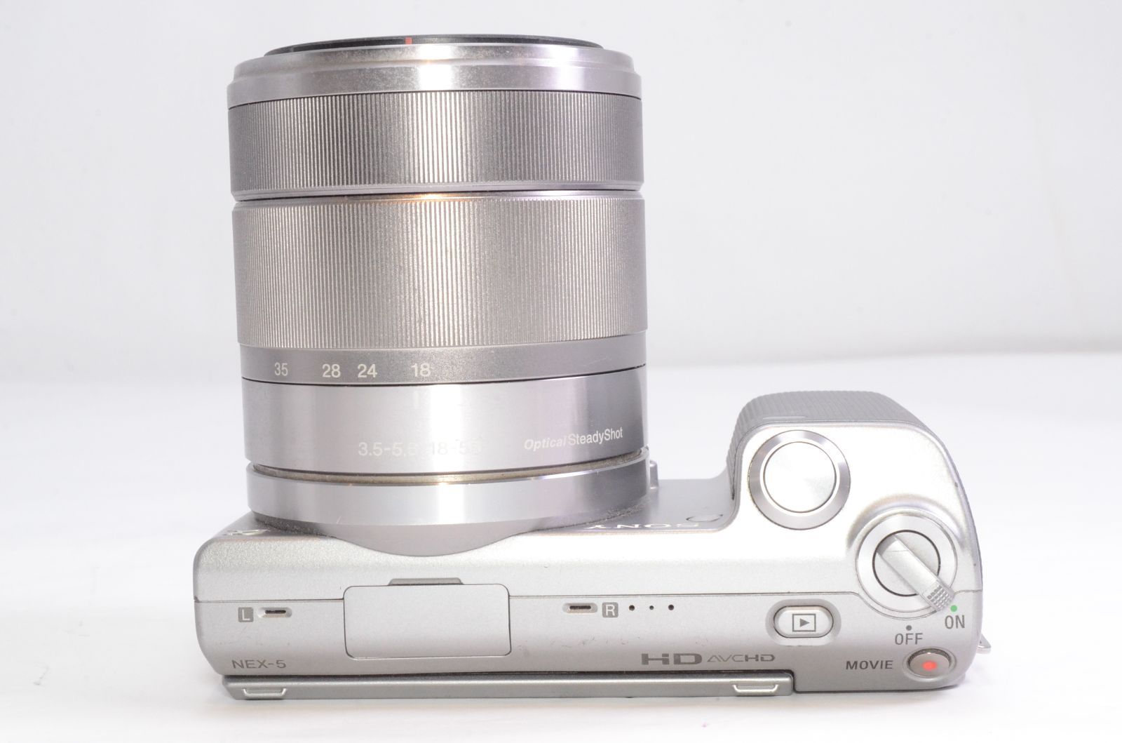 Sony 節約 ソニー α NEX-5 ズームレンズキット シルバー NEX-55K/S