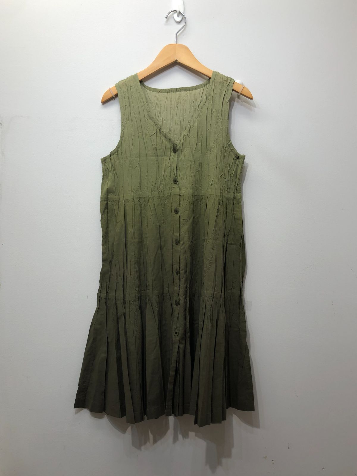 美品 プリーツプリーズ チュニック 極美品 未使用級 フレンチスリーブ