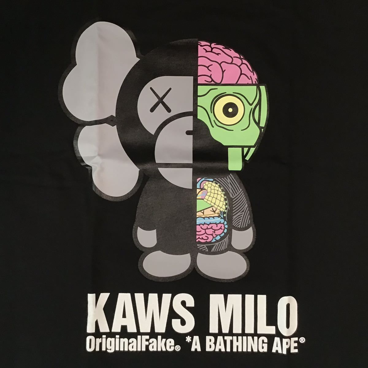 3つ BATHING APE×OriginalFake×KAWS MILO - beaconparenting.ie