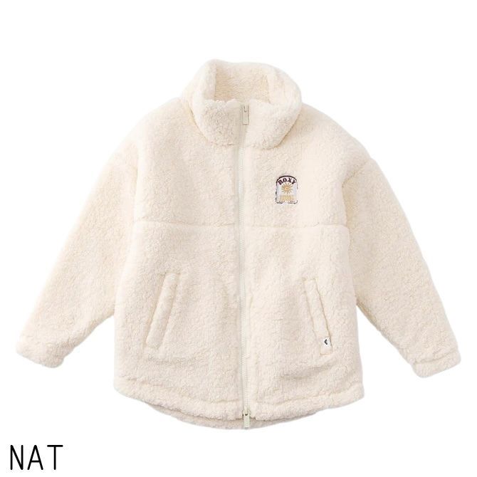 95.優雅な 130cm～150cm ロキシー Roxy キッズ MINI BELLIS BOA JACKET ボアジャケット 子ども服 喜ばしい