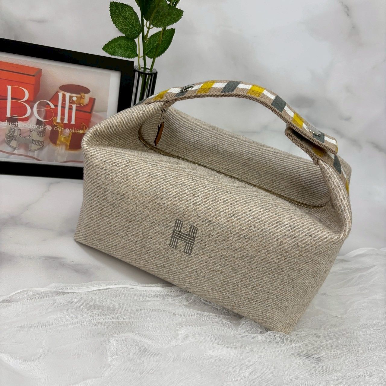 鑑定済み【 新品未使用 】エルメス 《 ブリッドアブラック 》 GM  