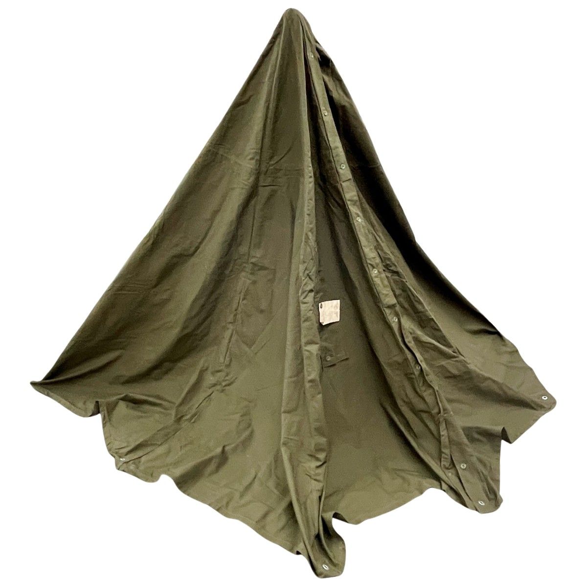 【軍幕屋】未使用ヒロシ愛用ポーランド軍ポンチョテント★サイズ2★デッドストック ポーランド軍幕 サイズ2 デッドストック 【当店購入→修理対応