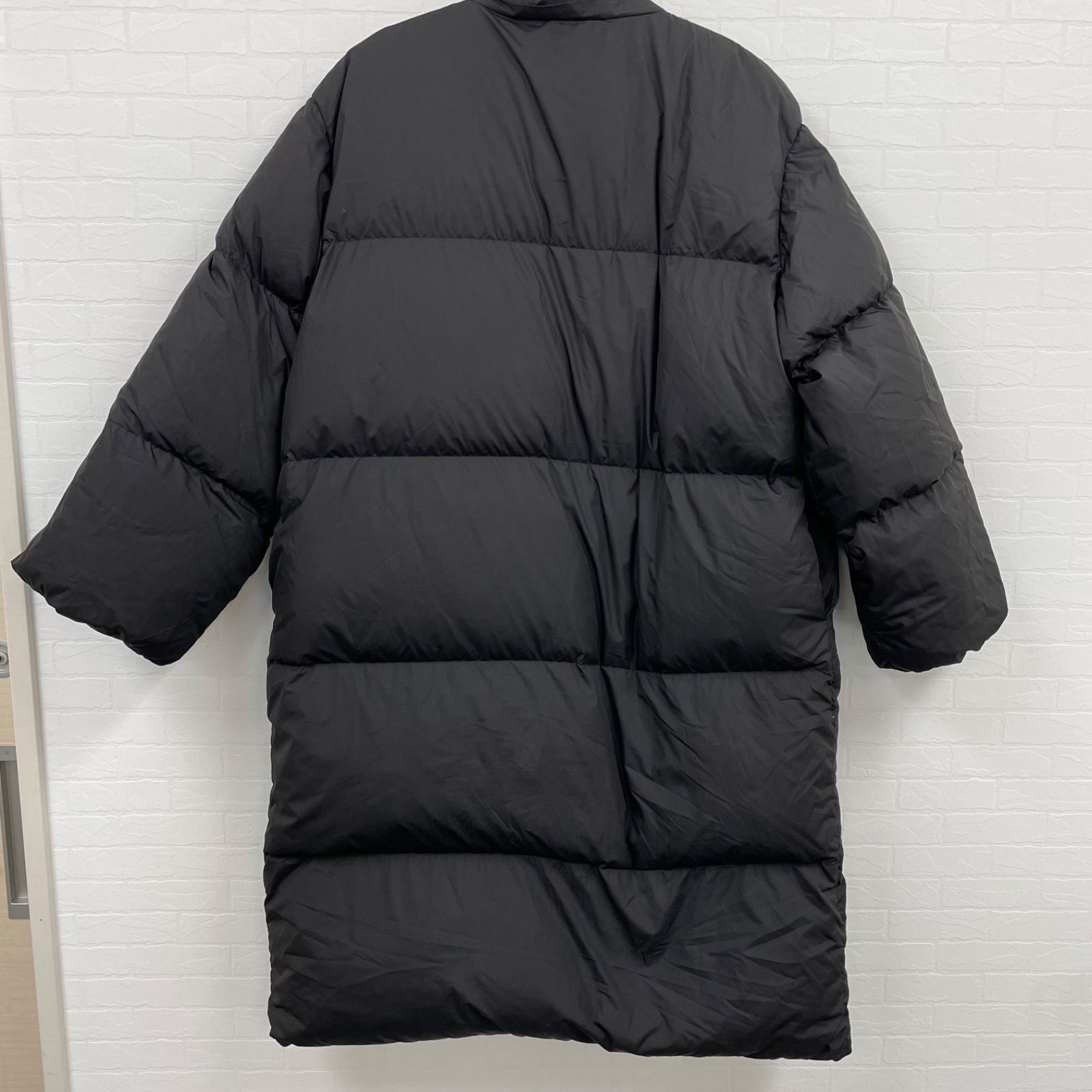 Mila Owen ミラオーウェン ロングダウン ブラック - メルカリ