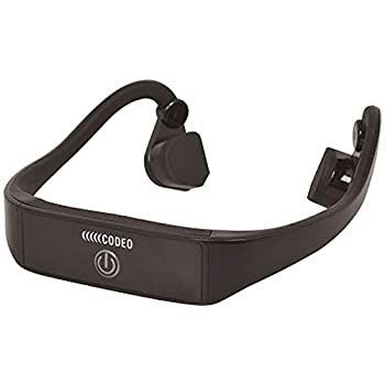 CODEO骨伝導ワイヤレスヘッドホンBluetooth対応 【2個セット】 周囲の音が聞けて安心/耳をふさがない骨伝導ワイヤレス CODEO