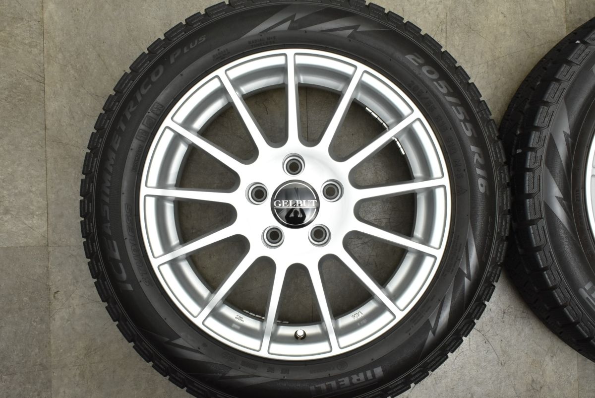 交換用に】GELBUT YPW01 16in 6.5J +30 PCD112 ピレリ アイス 
