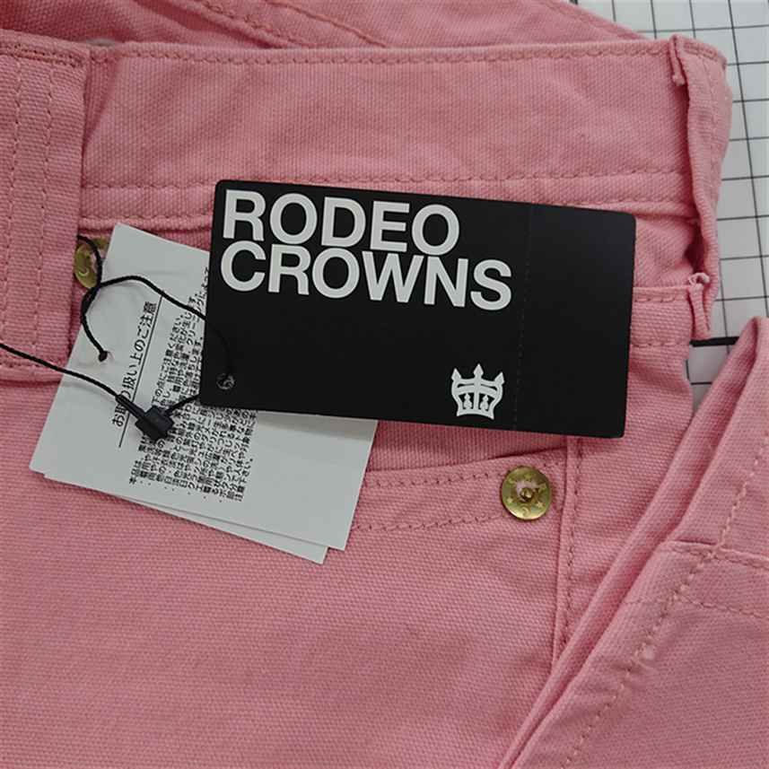 ◇ 未使用 Θ RODEO CROWNS ロデオクラウンズ 刺繡 カラー パンツ