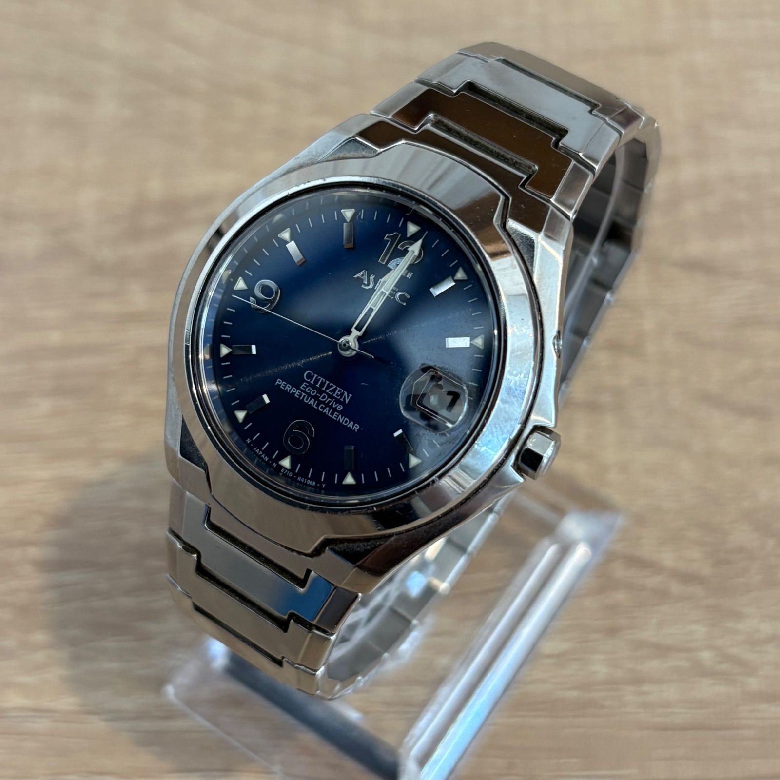 ☆シチズン CITIZEN ASPEC E710-H23672 Eco-Drive エコドライブ メンズ 