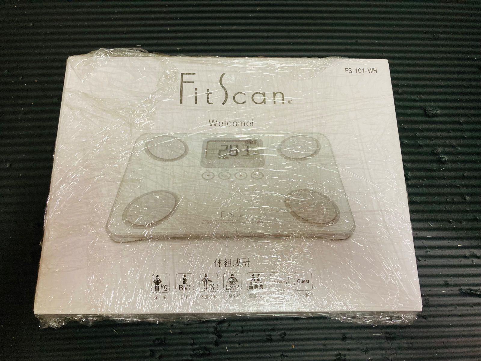☆【新品】TANITA タニタ 体組成計 フィットスキャン FS-101-WH 