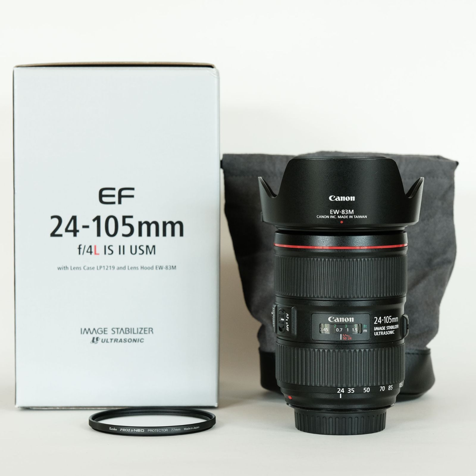 美品｜フィルター付] Canon EF24-105mm F4L IS II USM / キヤノンEF 