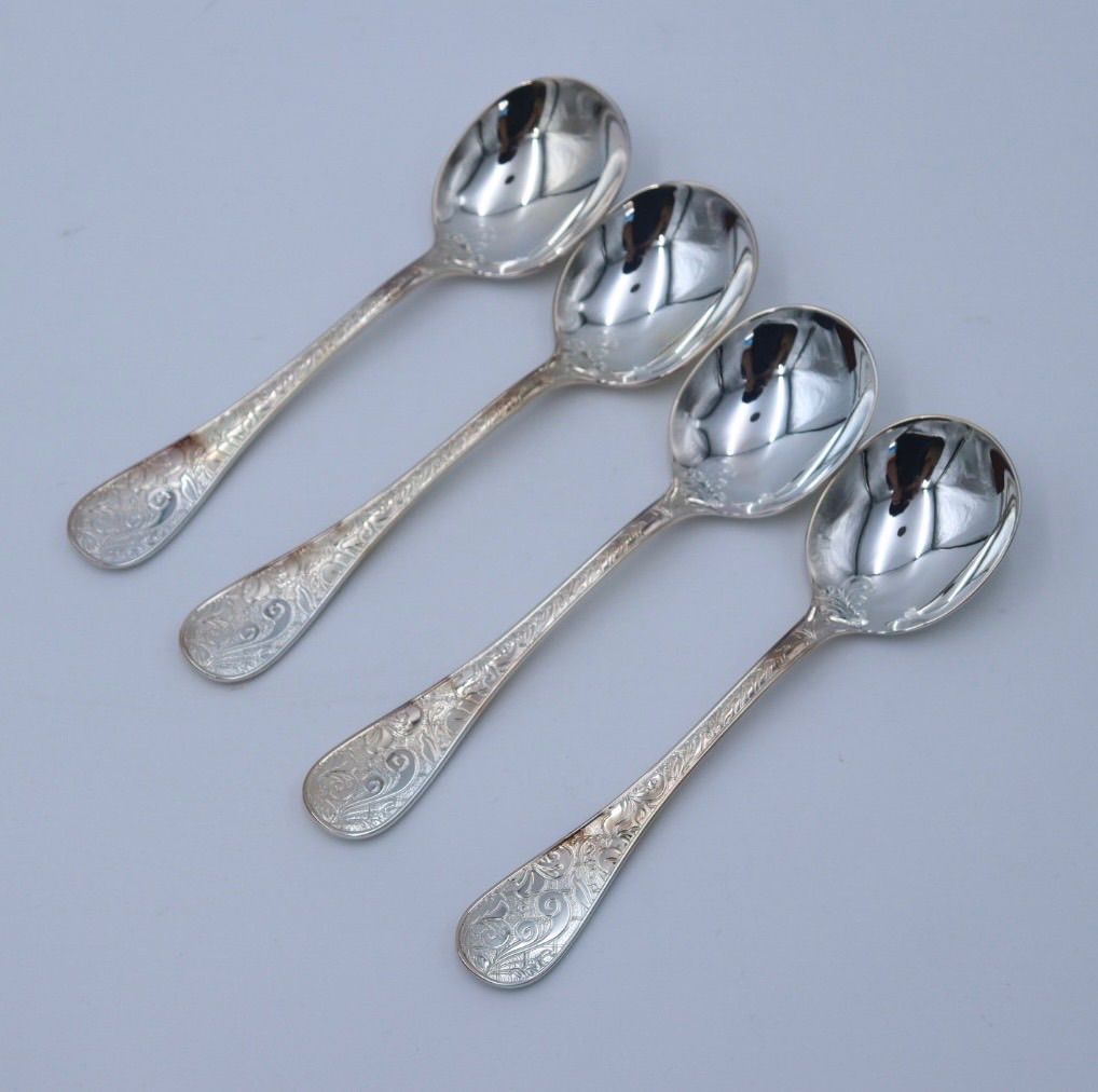 クリストフル ジョルダンエデン スプーン 4本セット