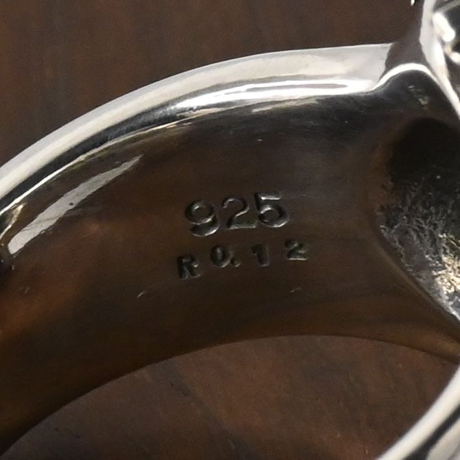 JUSTIN DAVIS ESSENTIAL SKULL RING 19号 研磨済】 JUSTIN DAVIS ESSENTIAL SKULL リング ルビー 19号
