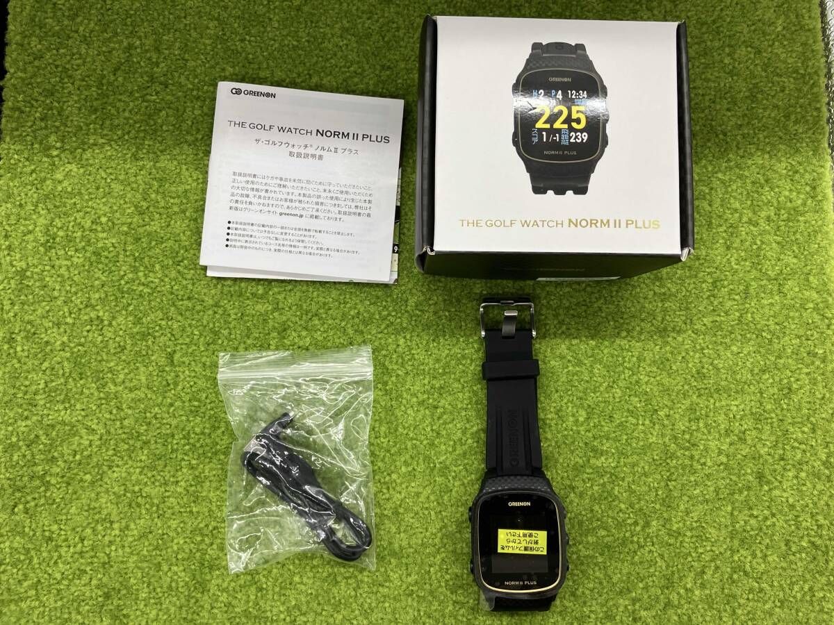 GREENON NORM Ⅱ PLUS GPS Watchゴルフ ナビ - メルカリ