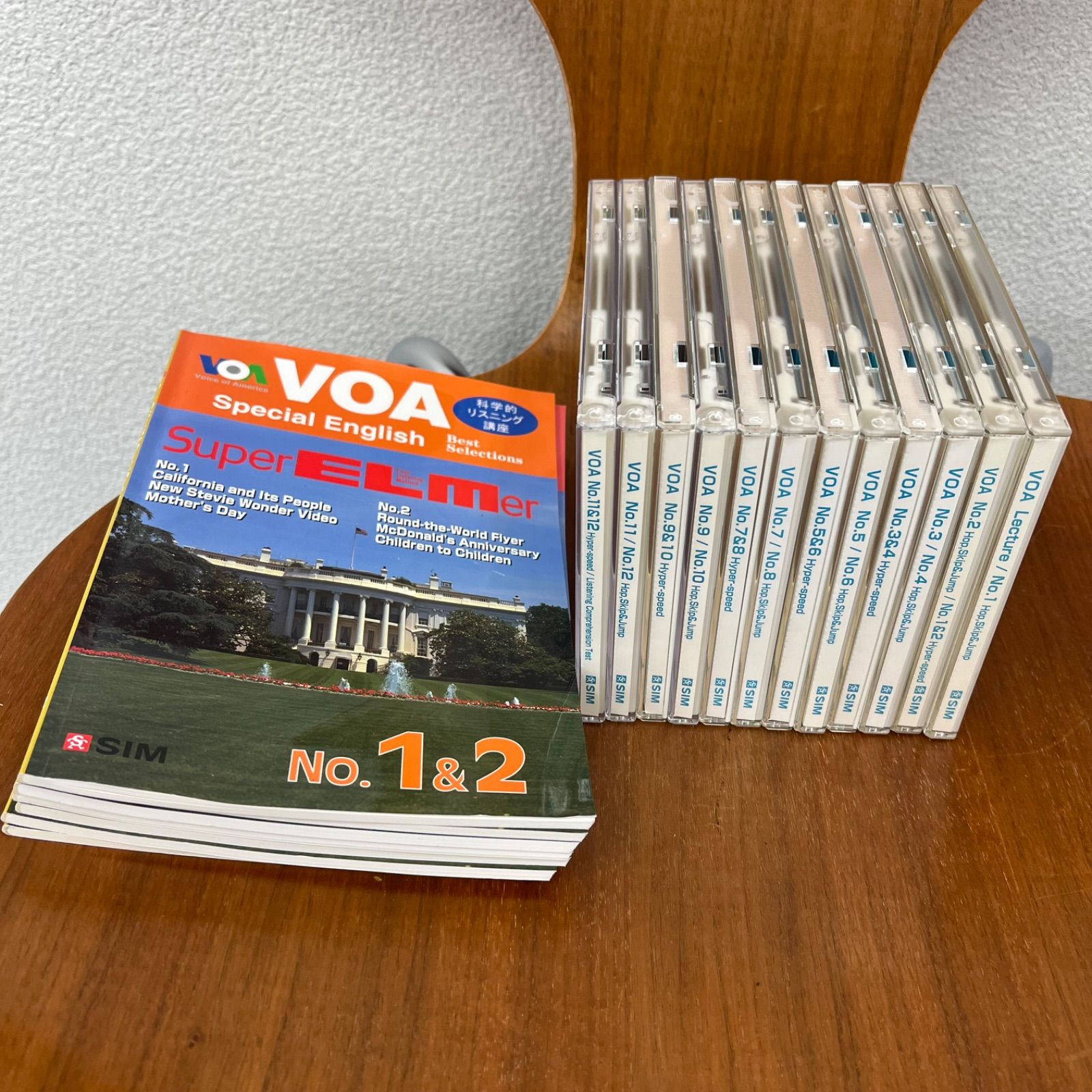 スーパーエルマー　VOAコース〈テキスト７冊・未開封CD12枚〉 通販本・雑誌・漫画 - スーパーエルマー VOAコース〈テキスト7