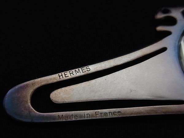 □美品□ HERMES エルメス シュバル 馬 ホース ルーペ ブックマーカー
